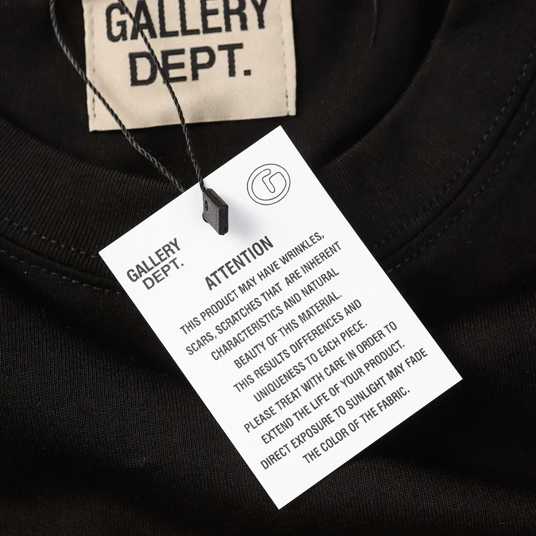 GALLERY.DEPT Summer new short-sleeved style No.: D3140#P106 Color: Black Red White Size: S M L XL